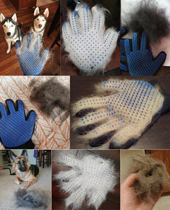 LUVA REMOVEDORA DE PELOS CÃES & GATOS